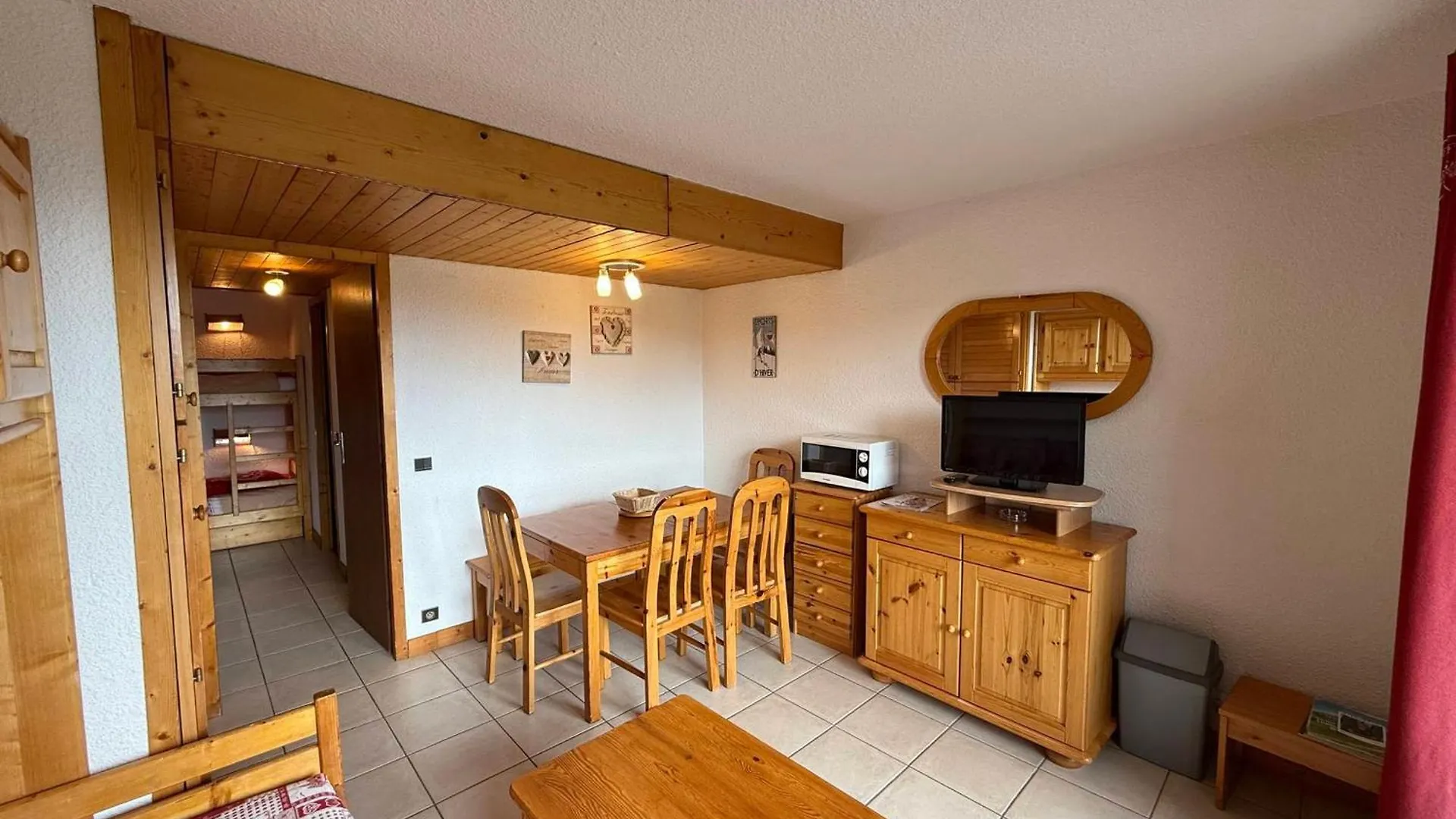 Les Saisies - 2 P. Cabine 6 Pers. Ensoleille Et Equipe - Fr-1-293-290 Hauteluce 0*,